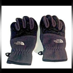 THE NORTH FACE Winter Gray & Black Gloves #AK161383 Youth/Junior Size: Small